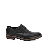 Zapato Derby Casual RICARDO-2528 Negro Viale Homme Cuero