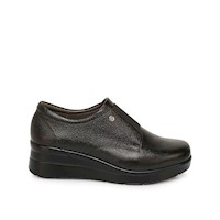 Zapato Slip On Casual WIL-2535 Negro Viale Cuero