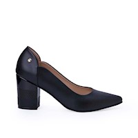 Zapato Stiletto Casual DON-2536 Negro Piazza