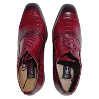 Zapatos Brogue Elegante Hombre Talla 40 Alberto Fellini