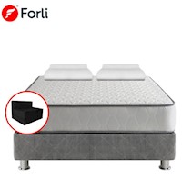Cama americana Forli Zenith - 2 plazas + sofá cama + 2 almohadas