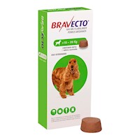 Antipulgas para Perros Bravecto de 10 a 20kg 500mg