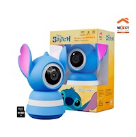 Monitor para bebé Wifi Nexxt NHC-B200 ST 2K Detección llanto Sensor temperatura Stitch 64GB