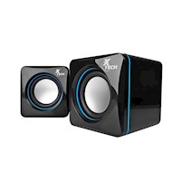 Parlantes Xtech XTS-110 para PC 6W USB Compactos Negro