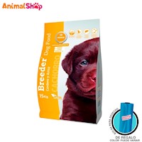 Comida Para Cachorro Breeder Premium Cordero 15Kg