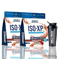 Pack Iso XP 1 kg Chocolate x2 + Shaker