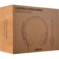 Audifonos  Logitech Zone Wired