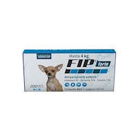 Antipulgas F.I.P. Forte para perros Hasta 4kg