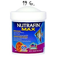 Nutrafin Max Alimento Premiun Peces Tropicales Escamas 19 Gr