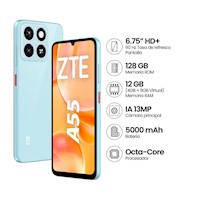 Smartphone ZTE Blade A55  4GB+128GB - Azul