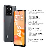 Smartphone ZTE Blade A55  4GB+128GB - Negro