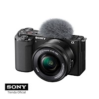 Sony Alpha Cámara Compacta Digital Mirrorless ZV-E10L Negro