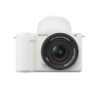 Sony Cámara Alpha ZV-E10M2 para Vlogs con Lente SELP16502 Blanco