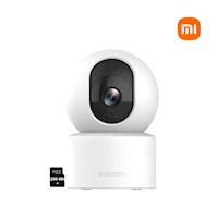 Cámara Seguridad Xiaomi C301 Wi-Fi 2K 3MP Gira 360º + Micro SD 256GB