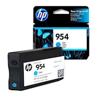 Cartucho de Tinta HP 954 Cian 700 páginas Original L0S50AL