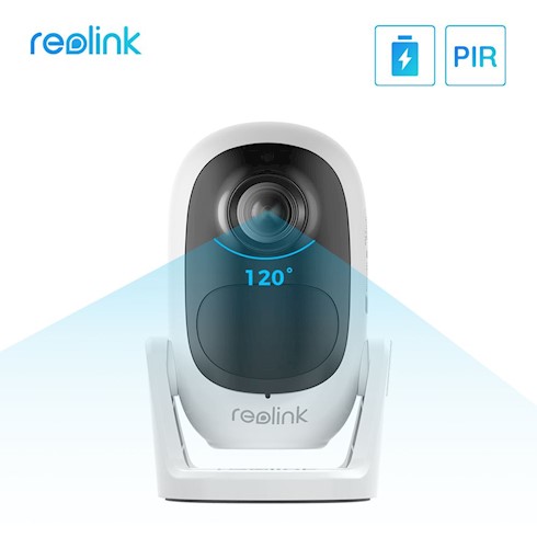 Reolink - Cámara IP E1 Outdoor 5MP Súper HD WiFi 2.4/5 Ghz - Blanco