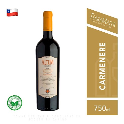 Vino Tinto Altum -  Carmenere 