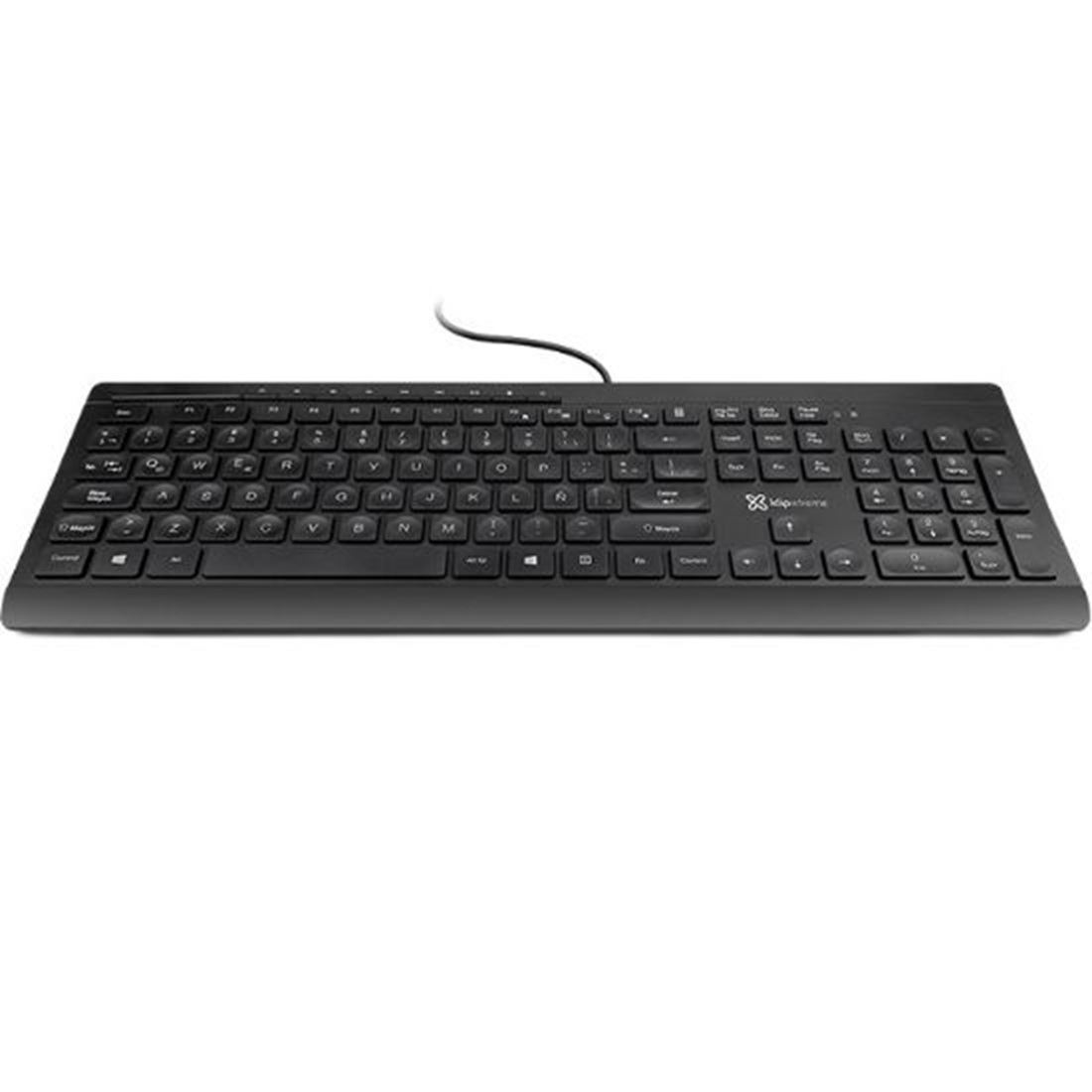 Klip Xtreme KKM-252S Compass Teclado Multimedia Ultradelgado USB