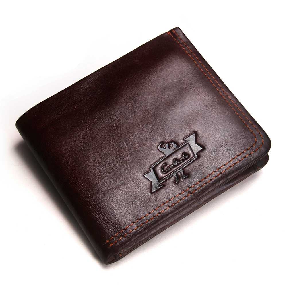 BILLETERAS DE CUERO GENUINO CONTACT´S 1