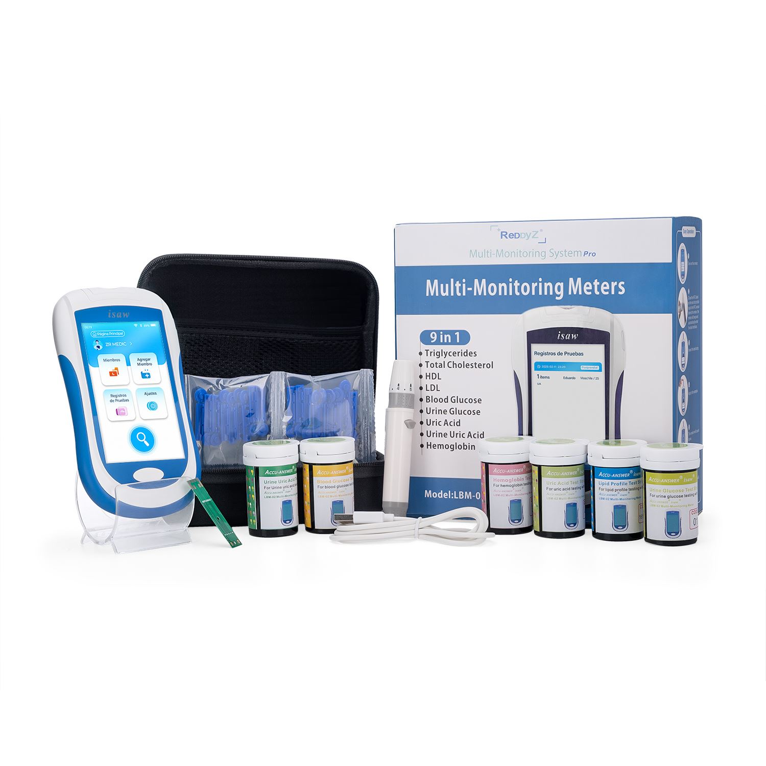 Equipo Multiparámetro 9 en 1 REDDYZ PRO LBM-02