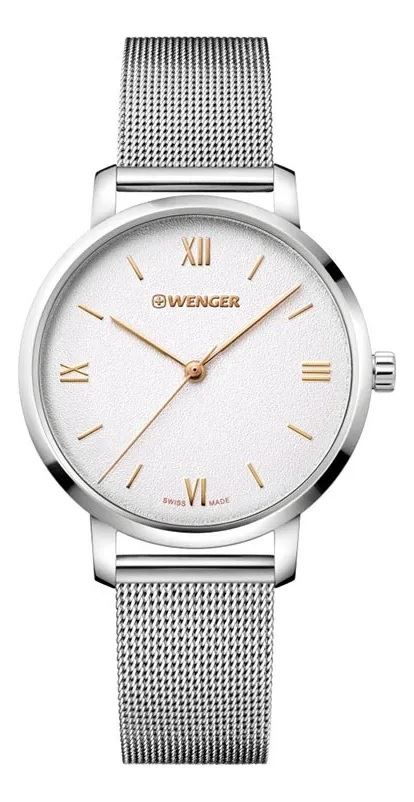 Reloj Wenger Metropolitan Donnissima Gris Blanco