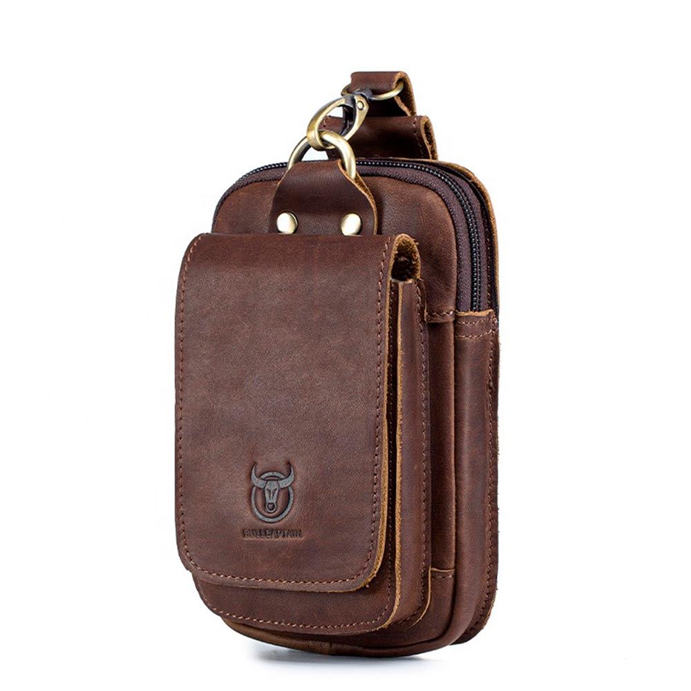 MORRAL DE CINTURA DE CUERO GENUINO BULLCAPTAIN 3