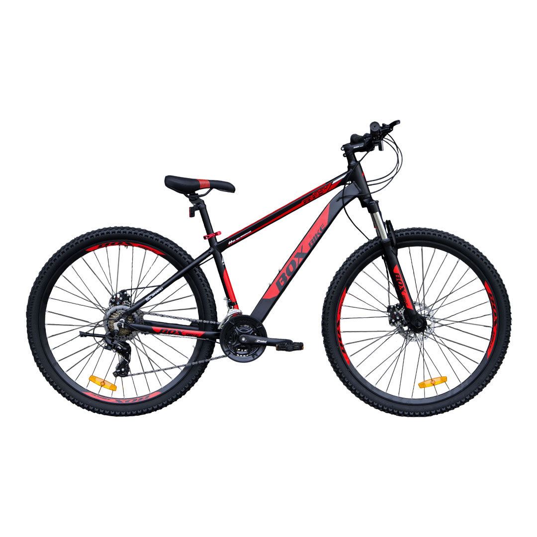 Bicicleta Box MTB ATX 3.0 de Aluminio Aro 29 - Negro con rojo