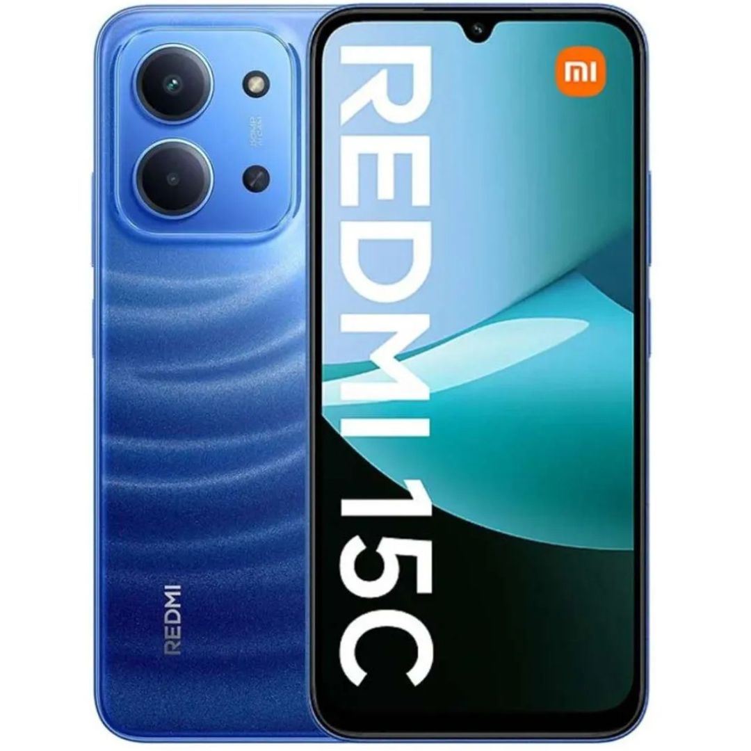 Celular Xiaomi Redmi 15C 4GB RAM 128GB - Azul Lunar