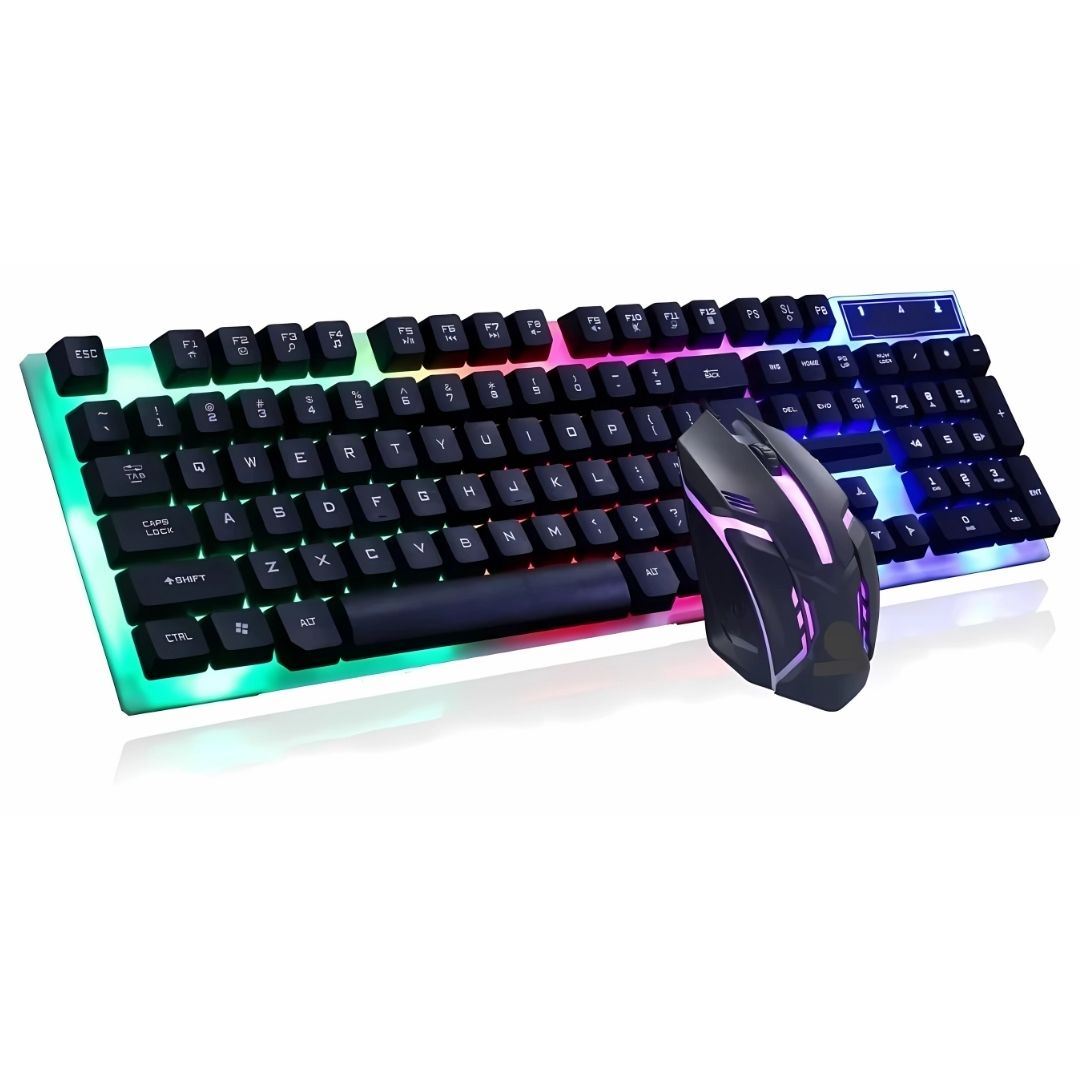Yelandar Teclado con Mouse RGB JX-KT288