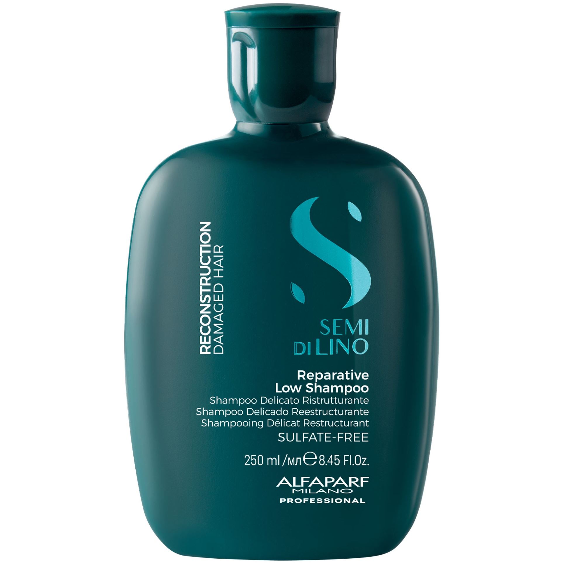 Shampoo Reparador Sin Sal Alfaparf Reconstruction 250ml