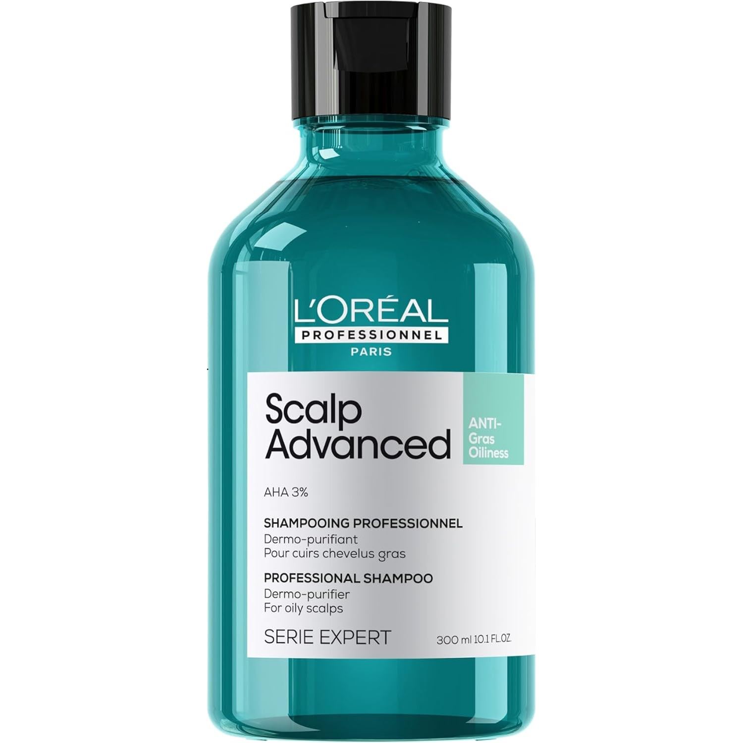 Shampoo antigrasa para Cabello Graso Loreal Scalp Advanced 300ml