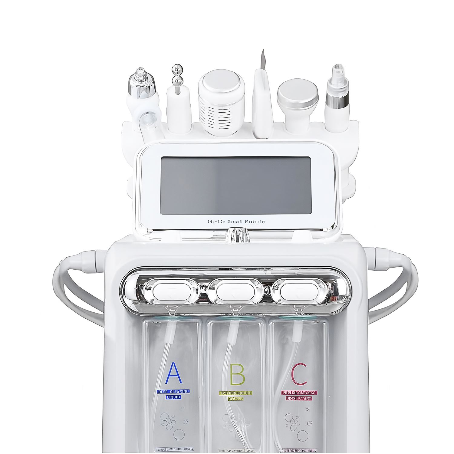 Equipo Multifuncional Hidrafacial 7 en 1 con Máscara LED