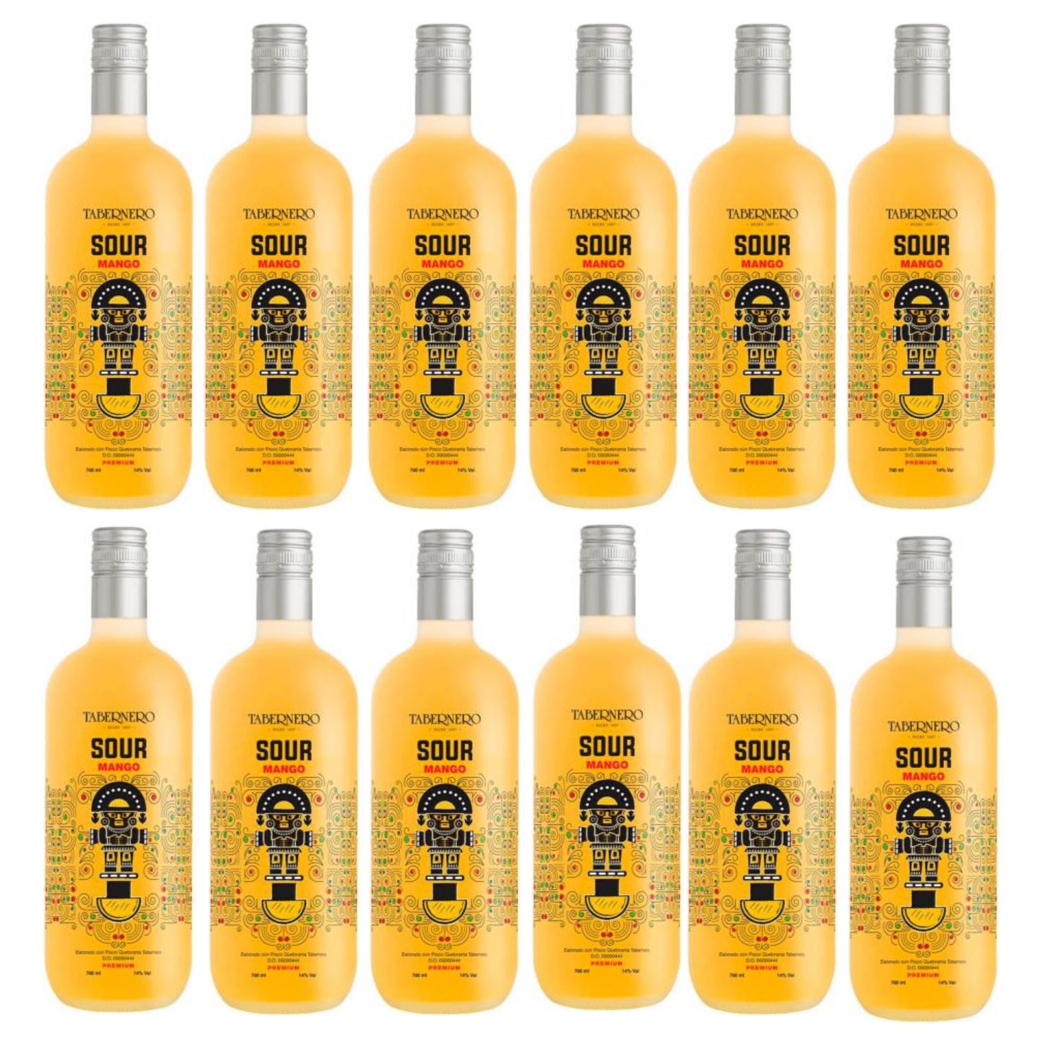 Tabernero Sour Mango 700 ml - 12 UND