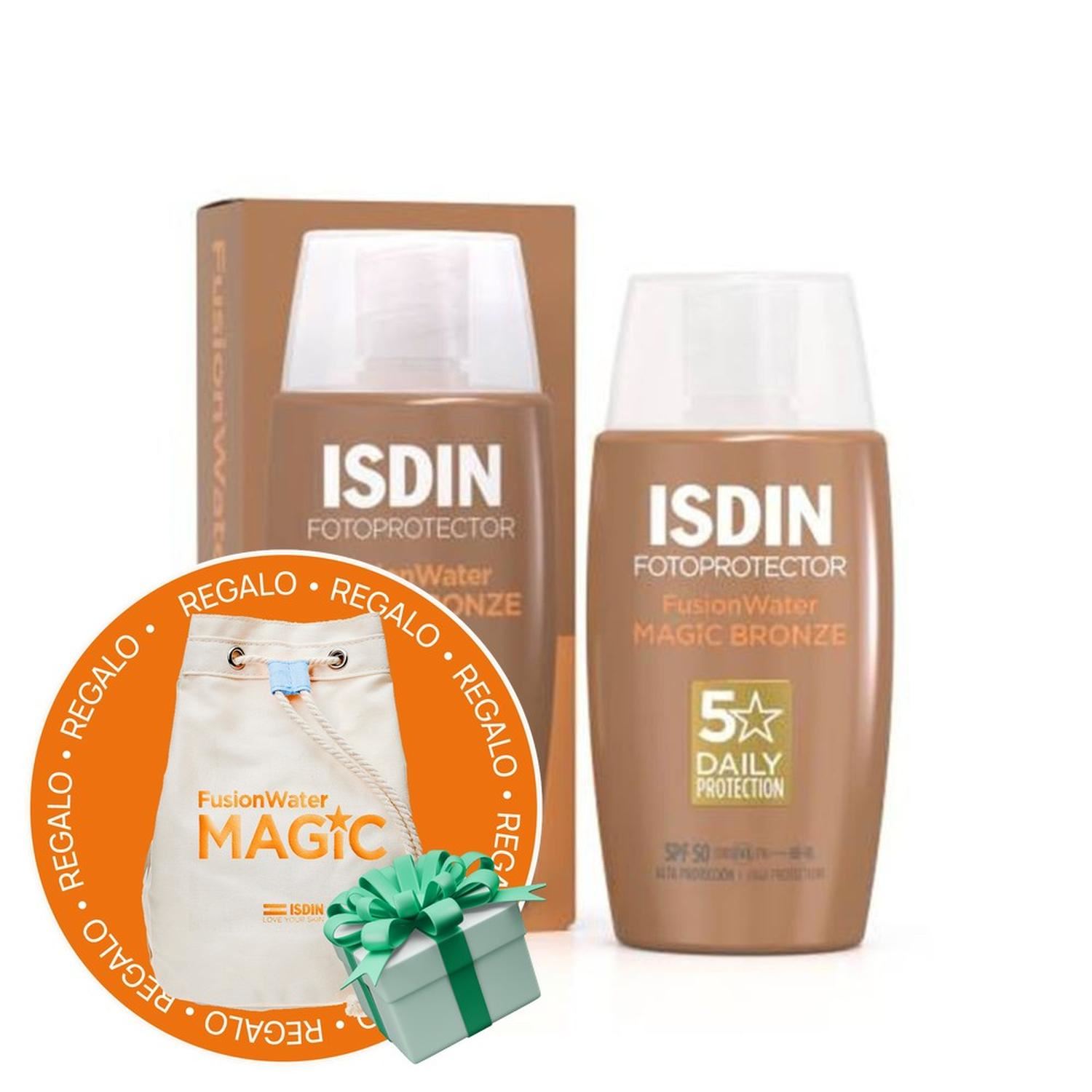 Fotoprotector ISDIN Fusion Water Magic Color Dark