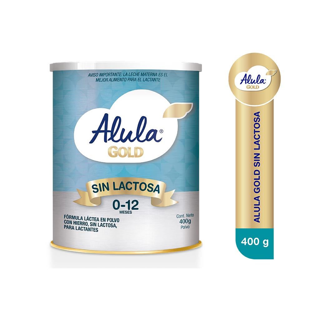 Alula Gold Sin Lactosa Lata 400 G
