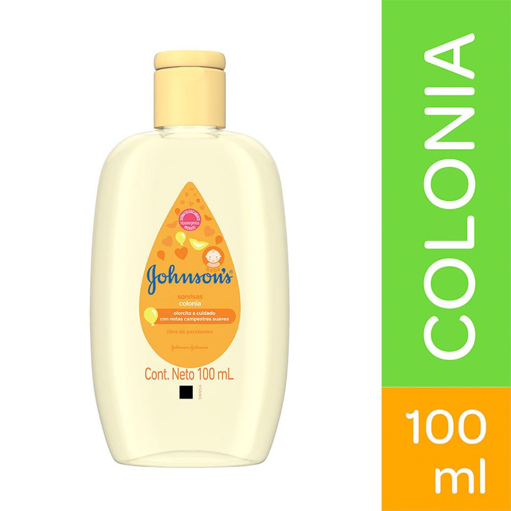 Johnson Baby Colonia Sonrisas - Frasco100 Ml