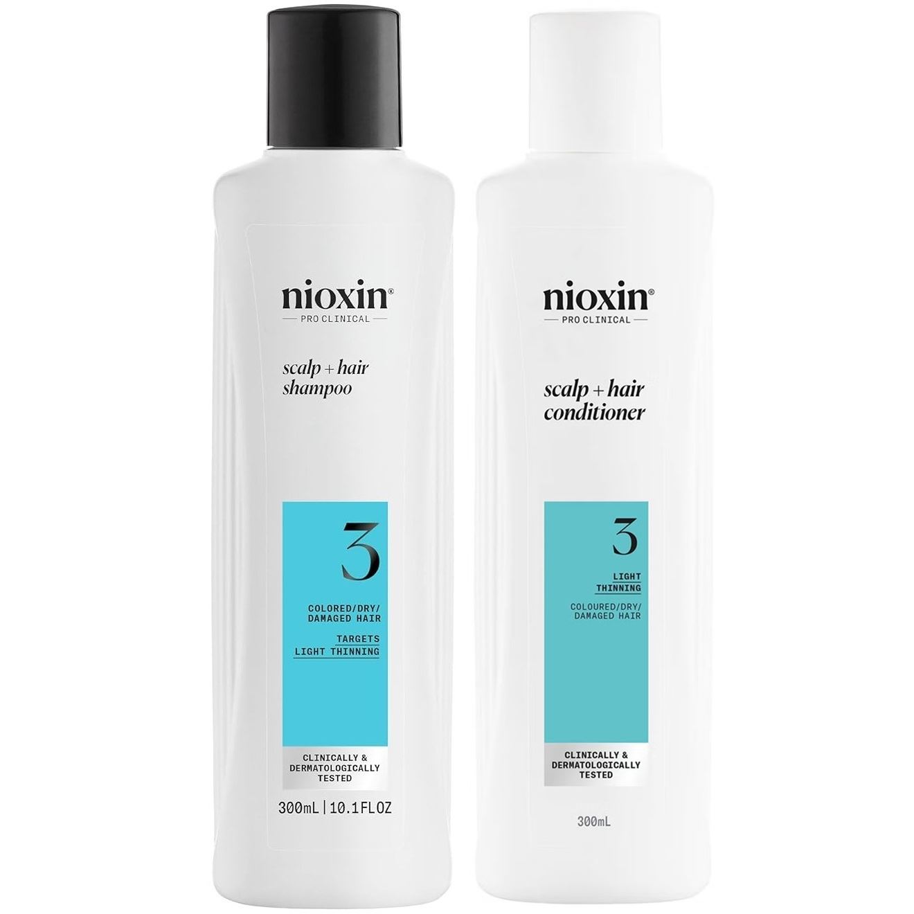 Nioxin-3 Shampoo Densificador + Acondicionador para Cabello Teñido