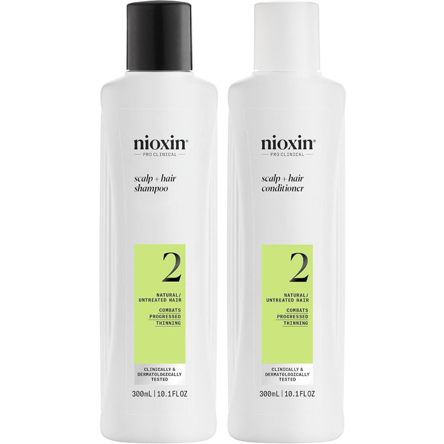 Nioxin-2 Shampoo Densificador + Acondicionador para Cabello Natural