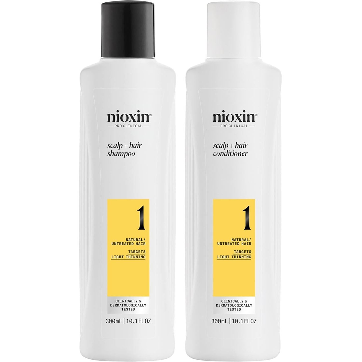 Nioxin-1 Shampoo Densificador + Acondicionador para Cabello Natural