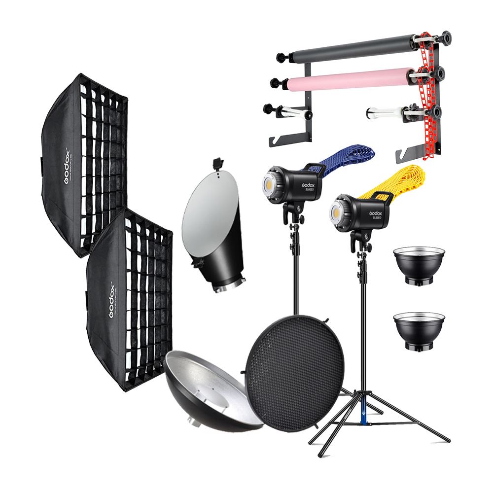 Combo de Iluminacion Godox SL60IID