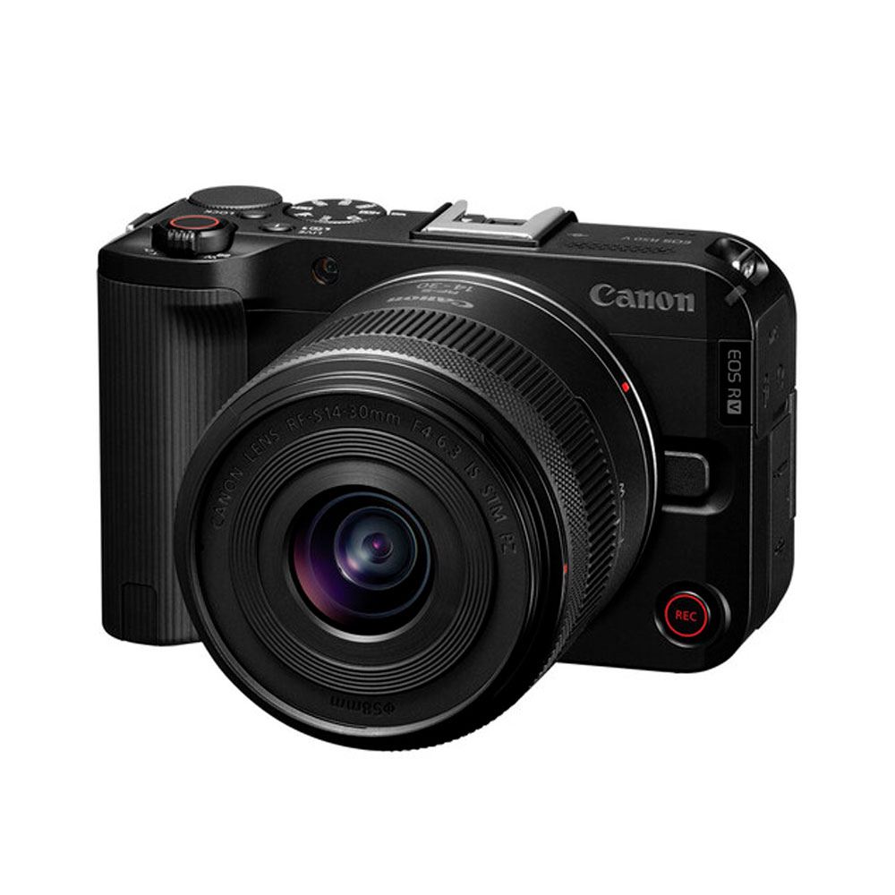 Camara Canon EOS R50 V + Lente 14-30mm f4-6.3 (Gratis: Estuche + Mem.64GB)