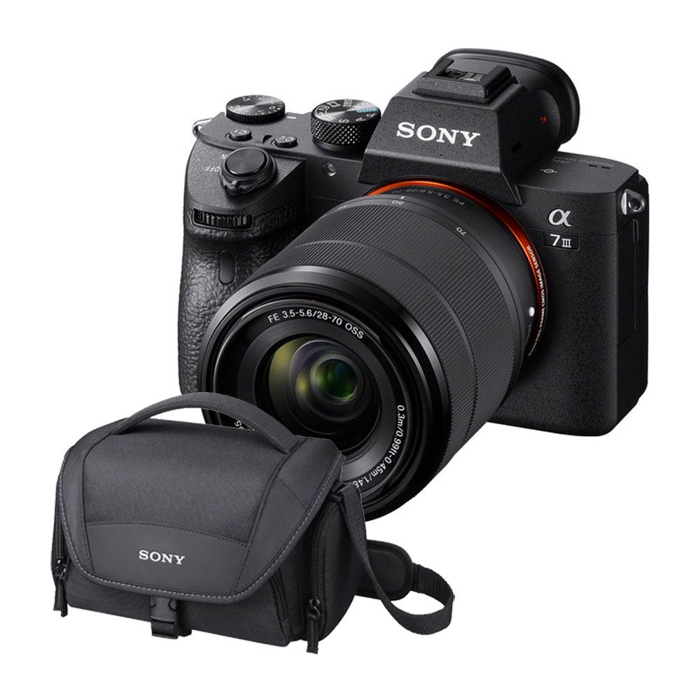 Camara Sony A7 III con 28-70mm f3.5-5.6 (Gratis: Estuche Sony + Mem.64GB)