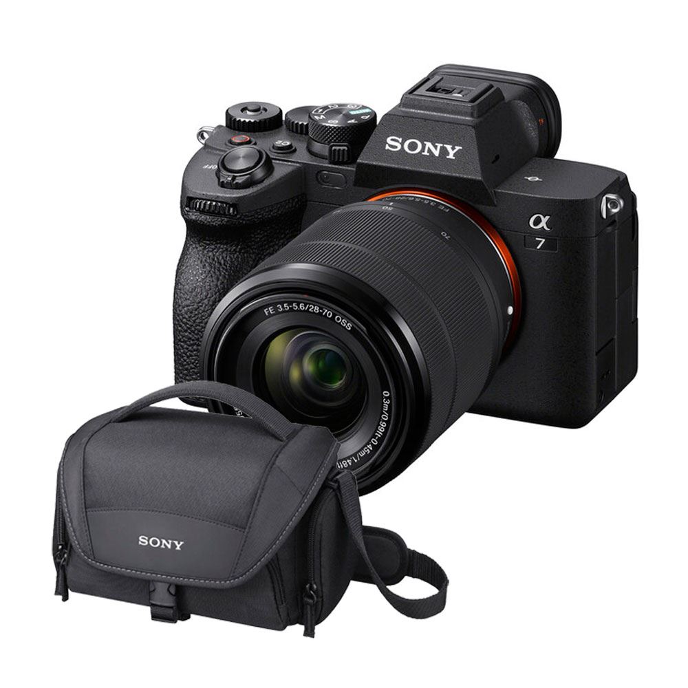 Camara Sony A7 IV con 28-70mm f3.5-5.6 (Gratis: Estuche Sony + Mem.64GB)