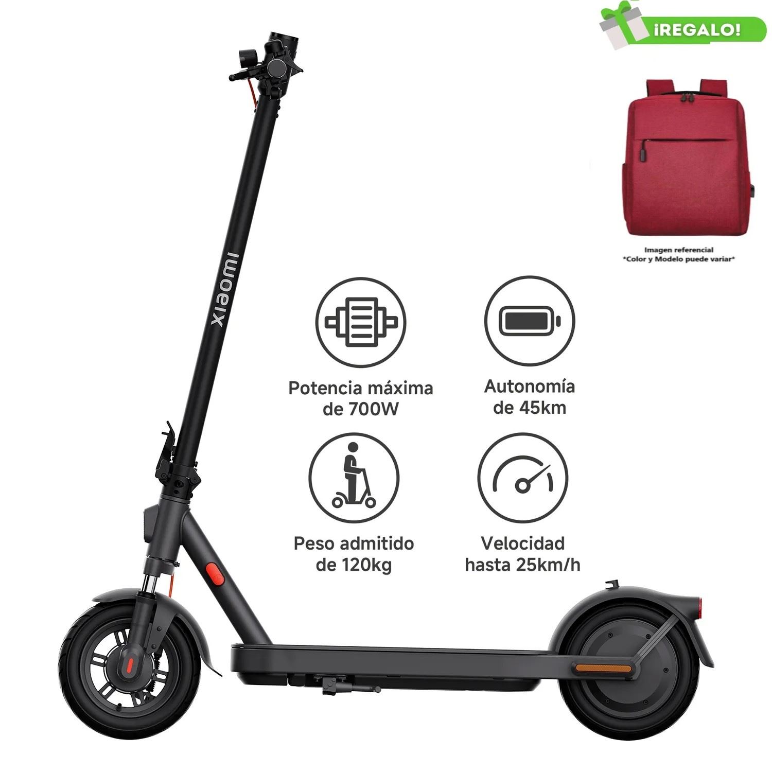 Scooter XIAOMI Electric Scooter ELITE + Mochila