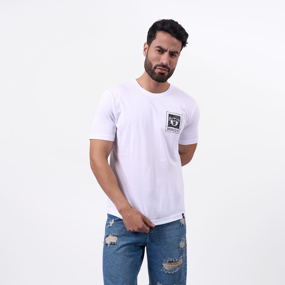 POLO BRONCO HOMBRE REGULAR BOCETOS JERSEY
