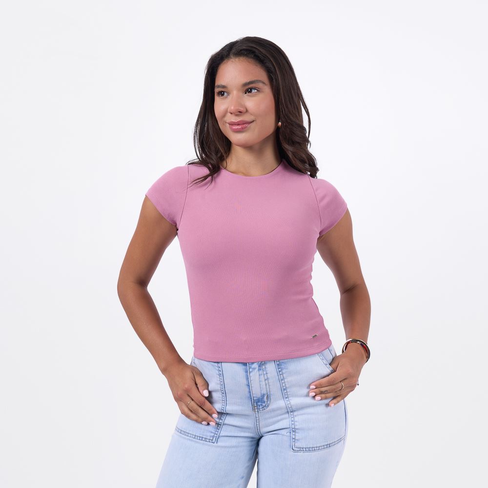 POLO TAYSSIR MUJER - NERYS-PA RIB LYCRADO