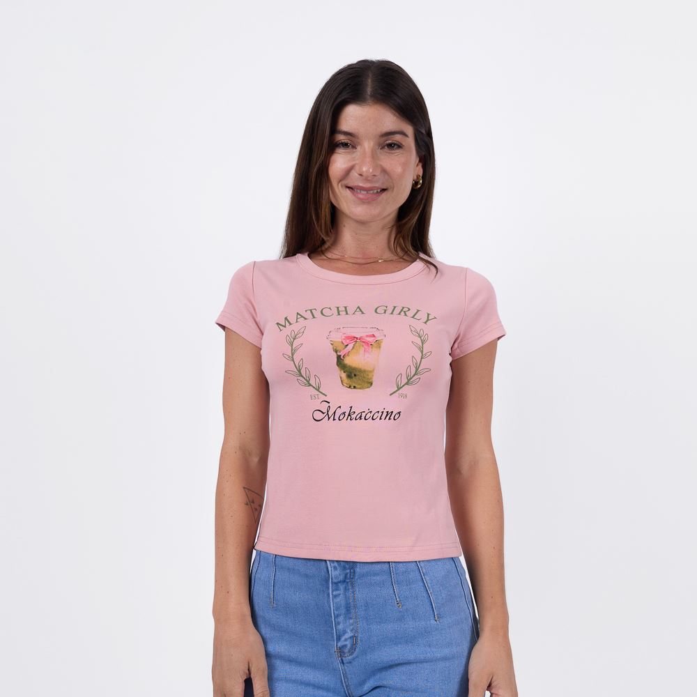 POLO MOKACCINO MUJER - VALENTINA-PA JERSEY LICRADO
