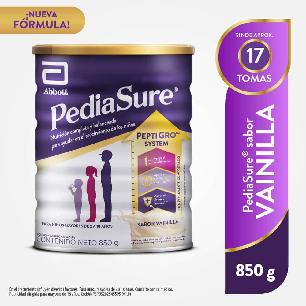 PEDIASURE VAINILLA 850G
