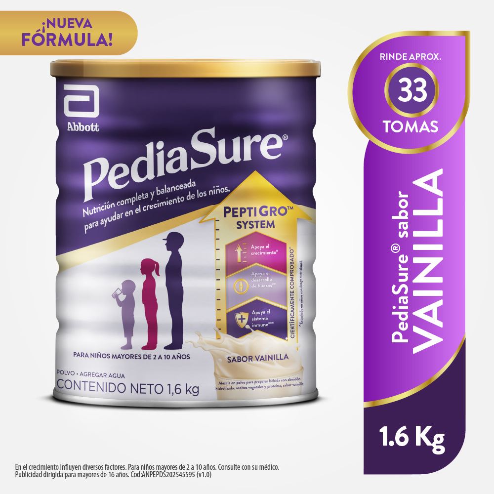 PEDIASURE TRIPLESURE VAINILLA 1.6 KG MRI