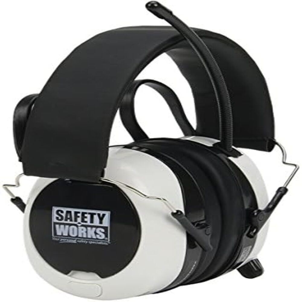 Audífonos bluetooth Safety Works blancos
